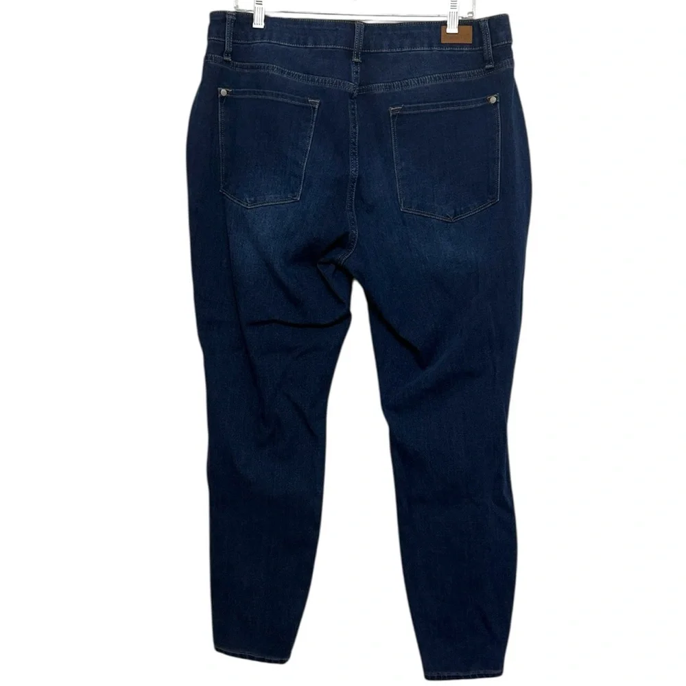 Judy Blue Skinny Jeans Women’s Size 18W Dark Wash Denim Stretch 5-Pocket - Picture 4 of 10